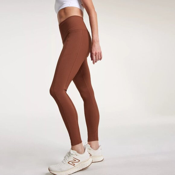 CALIA Women's Seamed Ribbed Essential 7/8 Legging - Picture 4 of 11